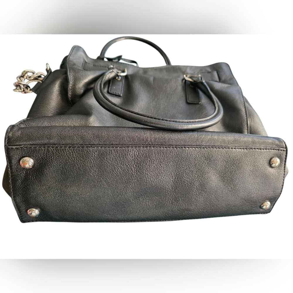 Michael Kors Black Hamilton Tote Bag - Picture 12 of 16